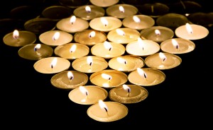 These candles have nothing to do with the post, I just like the picture.