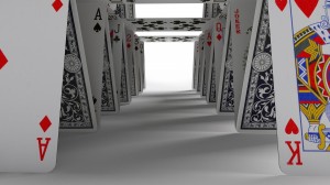 I am playing the cards that were dealt to me.