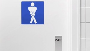 I am always in the toilet